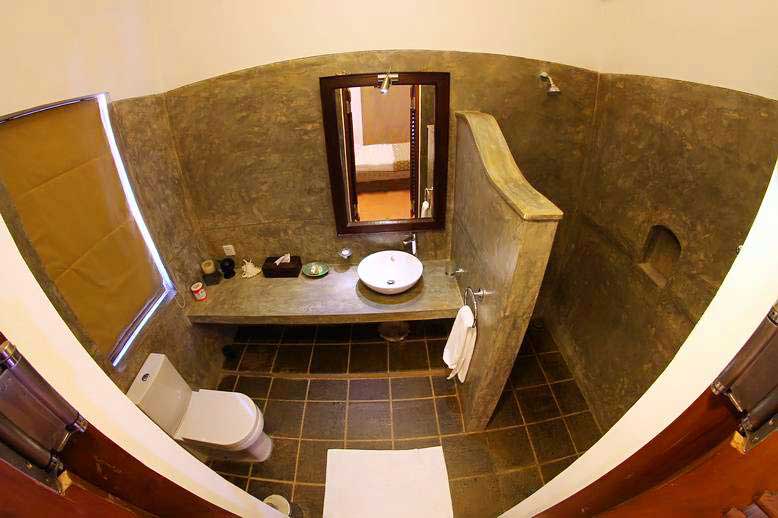 Bathtub and separate shower
