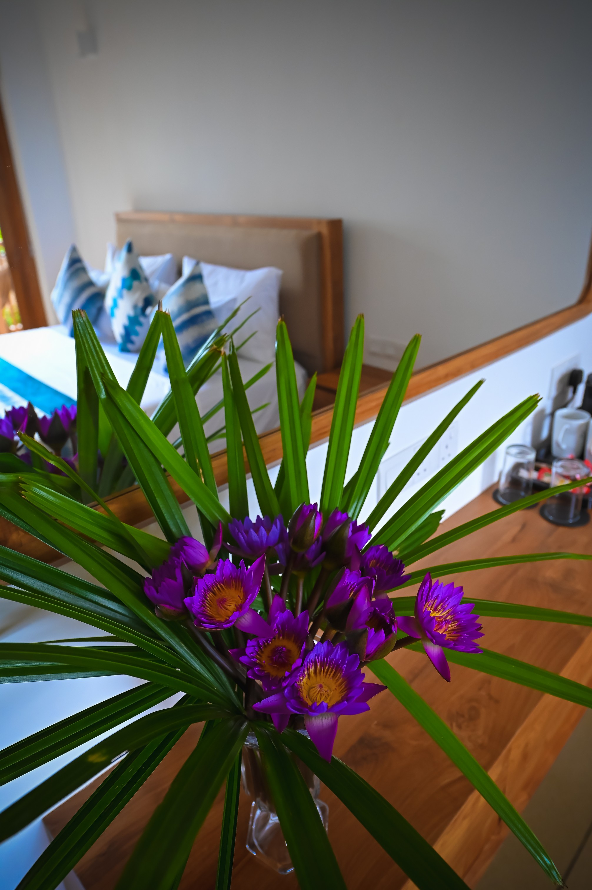 Fresh flowers in room